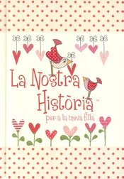 LA NOSTRA HISTORIA PER A LA MEVA FILLA, de AA..VV | portada del libro