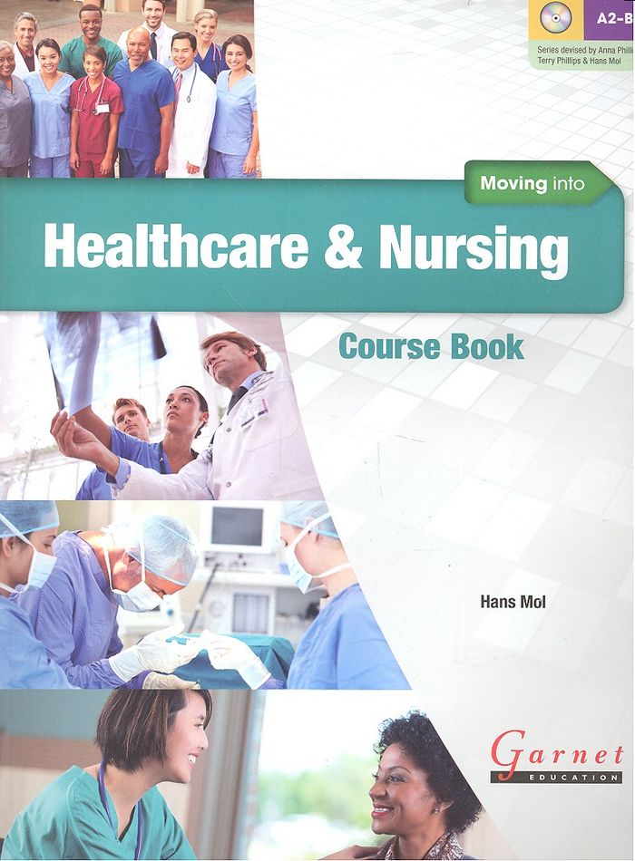 MOVING INTO HEALTHCARE & NURSING COURSE BOOK, de Varios autores | portada del libro