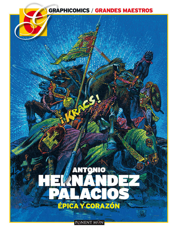 A. H. PALACIOS - EPICA Y CORAZON, de ANTONIO HERNáNDEZ Y CARLOS URIONDO | portada del libro