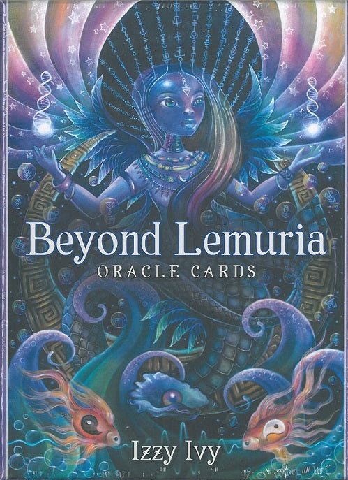 Beyond Lemuria oracle cards, de Izzy | portada del libro