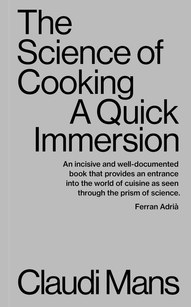 The Science of Cooking. A Quick Immersion | portada del libro