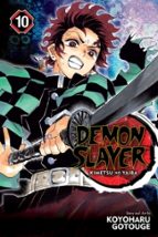 DEMON SLAYER: KIMETSU NO YAIBA, VOL. 10, de Koyoharu Gotouge | portada del libro