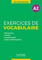 EN CONTEXTE - VOCABULAIRE, de Varios autores | portada del libro