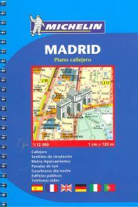 Madrid (Plano en espiral), de MICHELIN | portada del libro
