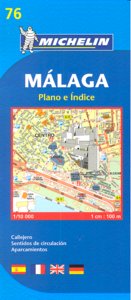 PLANO E INDICE MALAGA 76 | portada del libro