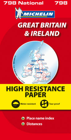 Mapa National Gran Bretaña Irlanda "Alta Resistencia", de Varios autores | portada del libro