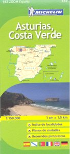 Mapa Zoom Asturias, Costa Verde, de Varios autores | portada del libro