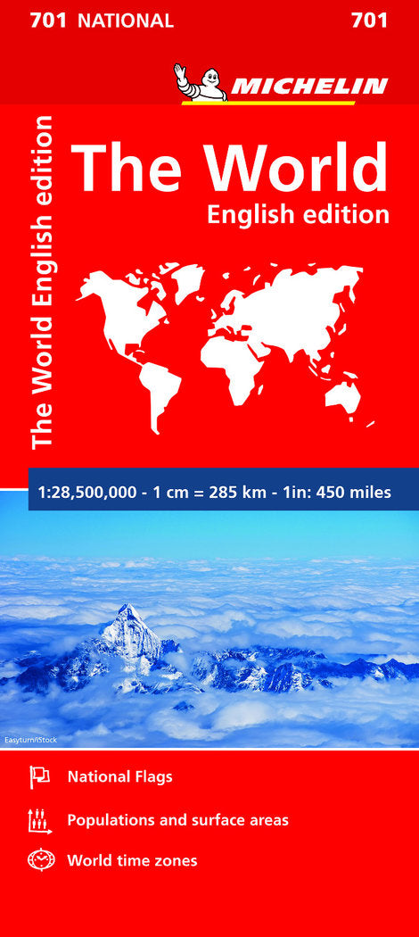 Mapa The World (Mapa Nacional EL MUNDO MICHELIN), de MICHELIN | portada del libro