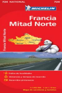 Mapa National Francia Norte, de Varios autores | portada del libro
