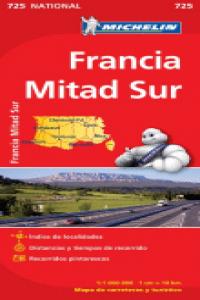 Mapa National Francia Sur, de MICHELIN | portada del libro