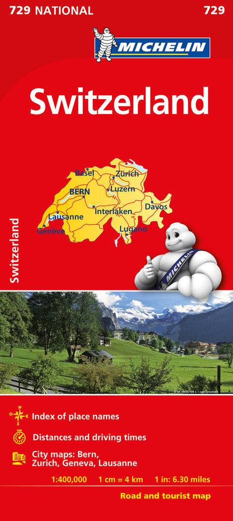 Mapa National Suiza, de Varios autores | portada del libro