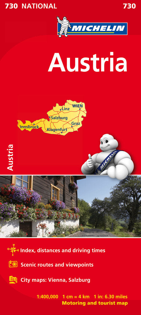 Mapa National Austria, de Varios autores | portada del libro