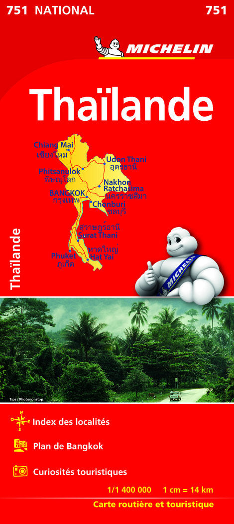 MAPA NATIONAL TAILANDIA, de VARIOS AUTORES | portada del libro