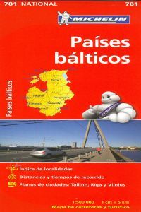 Mapa National Países Bálticos, de Varios autores | portada del libro