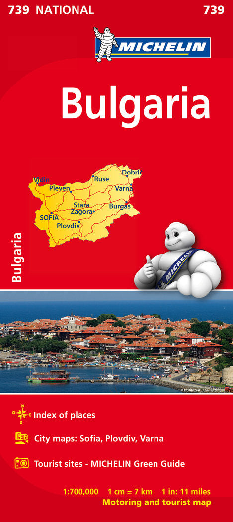 Mapa National Bulgaria, de Varios autores | portada del libro