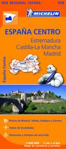 Mapa Regional Extremadura, Castilla la Mancha, Madrid, de Varios autores | portada del libro