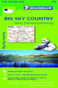 Mapa Zoom USA Big Sky Country, de MICHELIN | portada del libro