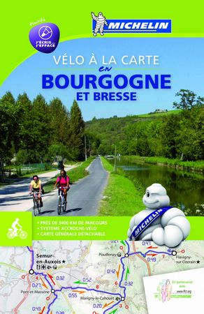 Mapa Bourgogne à Vélo, de Varios autores | portada del libro