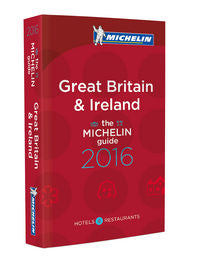 The MICHELIN guide Great Britain & Ireland 2016, de VARIOS AUTORES | portada del libro