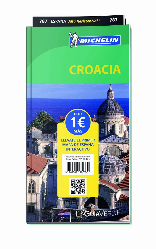 PACK GV CROACIA+MAPA TRAFICO, de VARIOS AUTORES | portada del libro