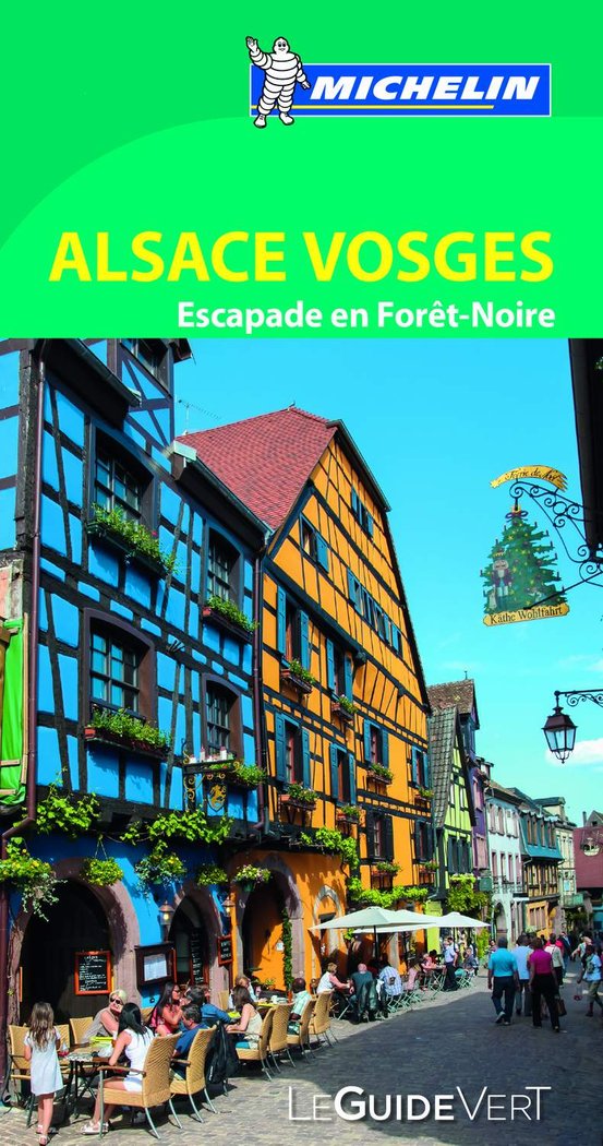 Alsace Vosges (Le Guide Vert), de MICHELIN | portada del libro