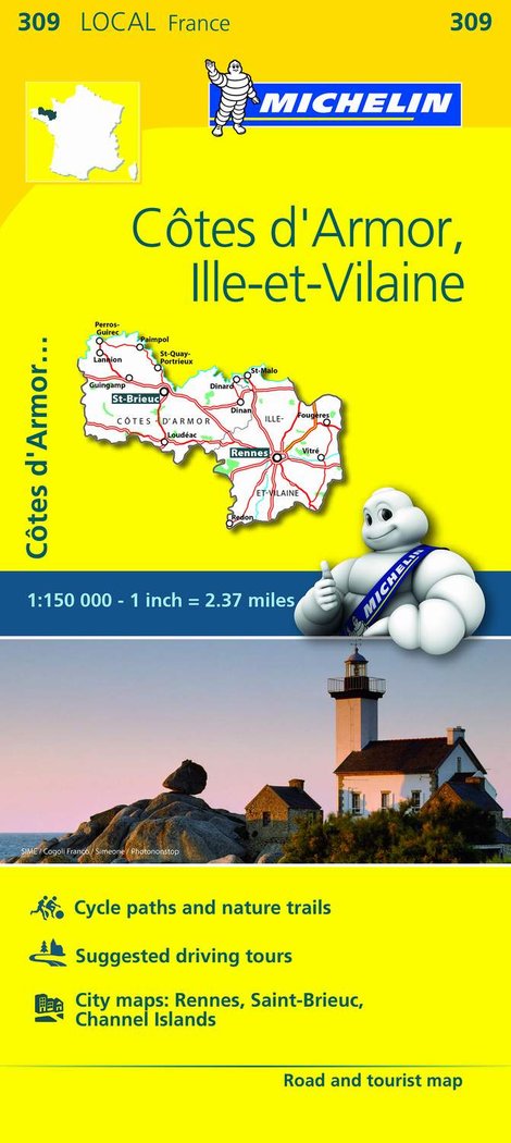 Mapa Local Côtes-d'Armor, Ille-et-Vilaine, de Varios autores | portada del libro