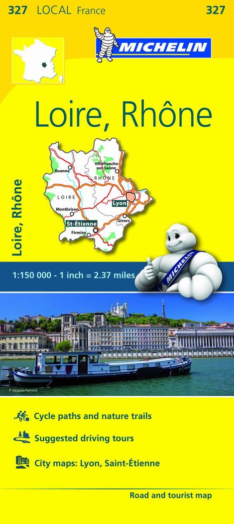 Mapa Local Loire, Rhône, de Varios autores | portada del libro