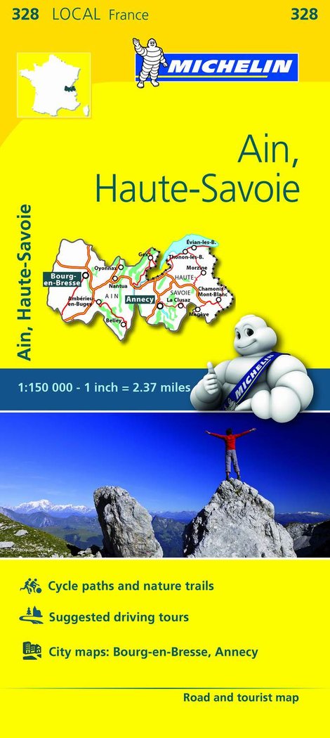 Mapa Local Ain, Haute-Savoie, de Varios autores | portada del libro