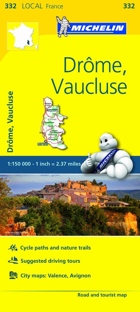 Mapa Local Drôme, Vaucluse, de Varios autores | portada del libro