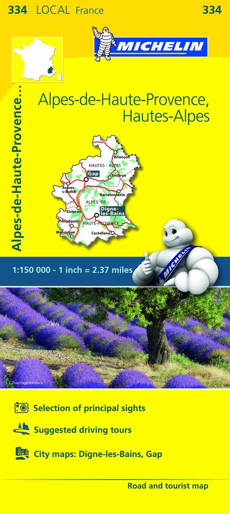 Mapa Local Alpes-de-Haute-Provence, Hautes-Alpes, de Varios autores | portada del libro