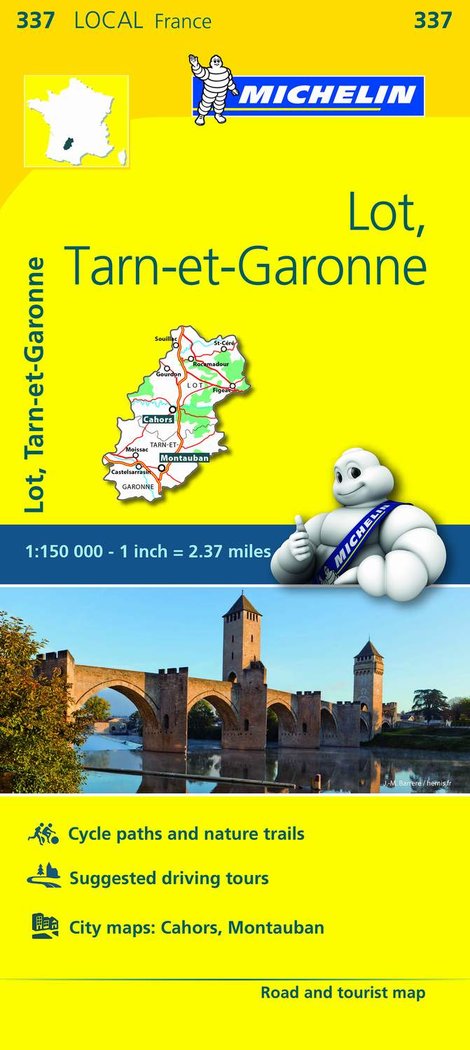 Mapa Local Lot, Tarn-et-Garonne, de Varios autores | portada del libro