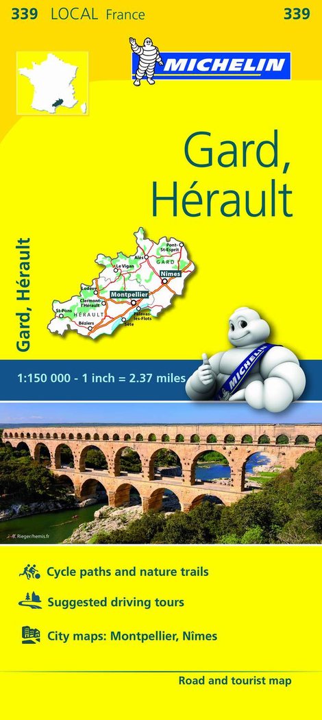 Mapa Local Gard, Hérault, de Varios autores | portada del libro