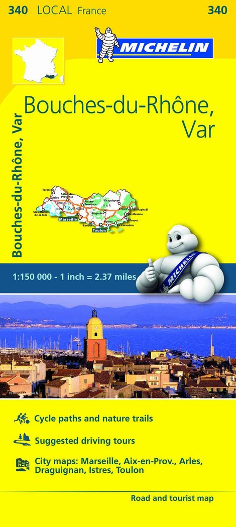 Mapa Local Bouches-du-Rhône, Var, de Varios autores | portada del libro