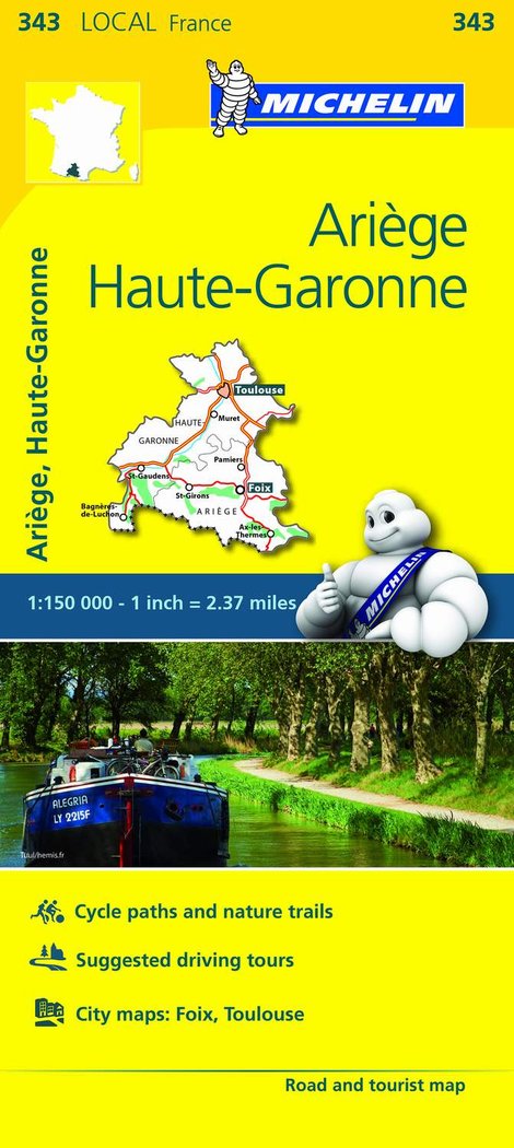 Mapa Local Ariège, Haute-Garonne, de Varios autores | portada del libro