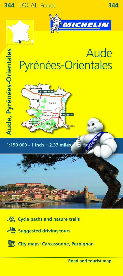 Mapa Local Aude, Pyrénées-Orientales, de Varios autores | portada del libro
