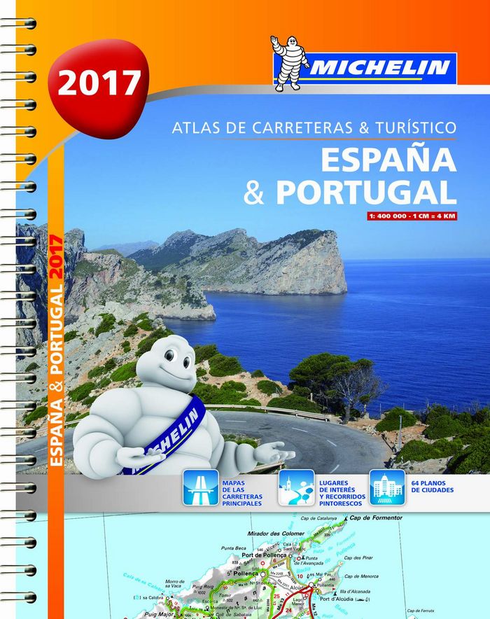 Atlas de carreteras y tur¡stico España, de AA.VV. | portada del libro
