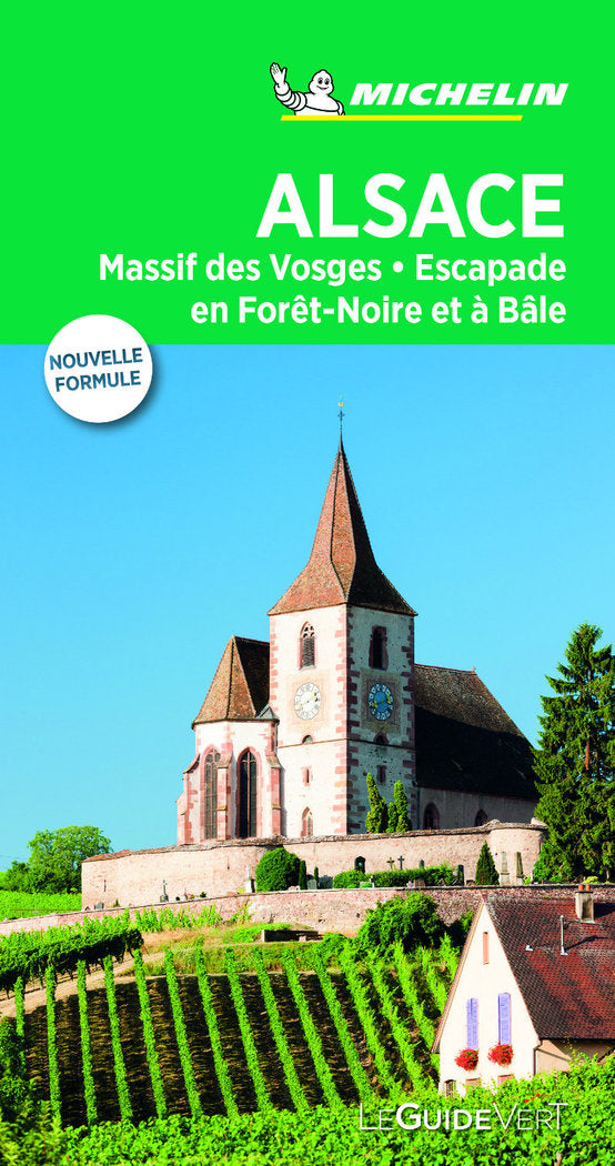 Alsace Vosges (Le Guide Vert), de MICHELIN | portada del libro