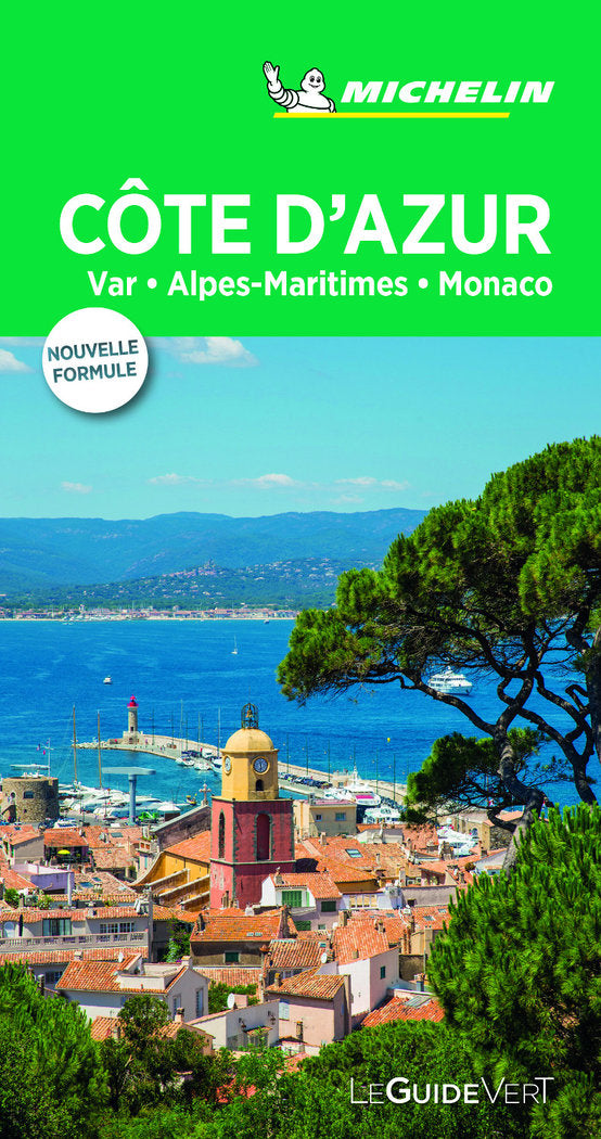 Côte d'Azur, Monaco (Le Guide Vert), de MICHELIN | portada del libro