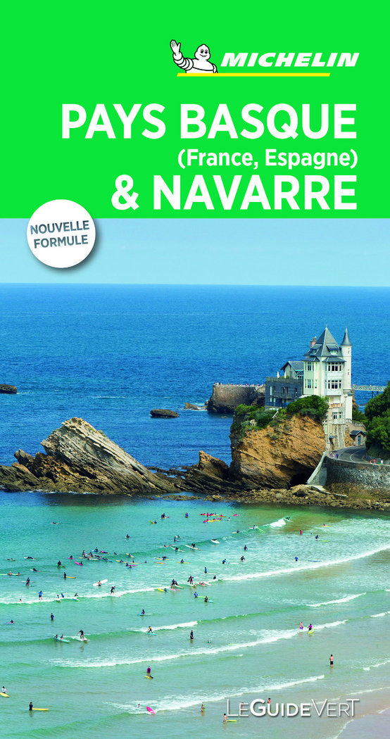 Pays Basque (France, Espagne) et Navarre (Le Guide Vert ), de MICHELIN | portada del libro