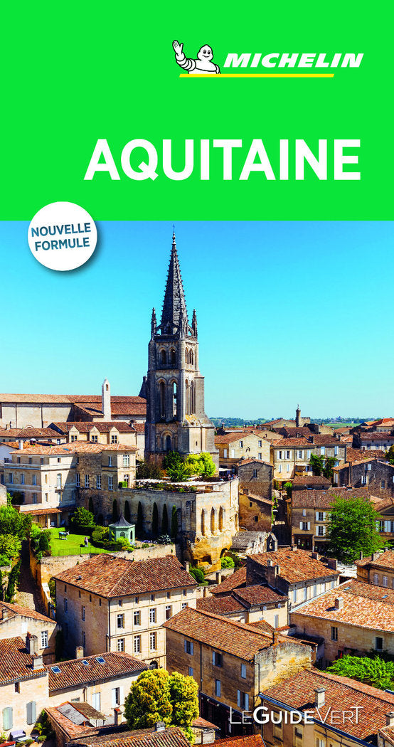 Aquitaine (Le Guide Vert ), de MICHELIN | portada del libro