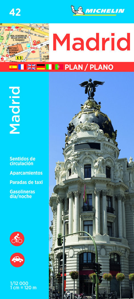 Madrid (Plano), de MICHELIN | portada del libro