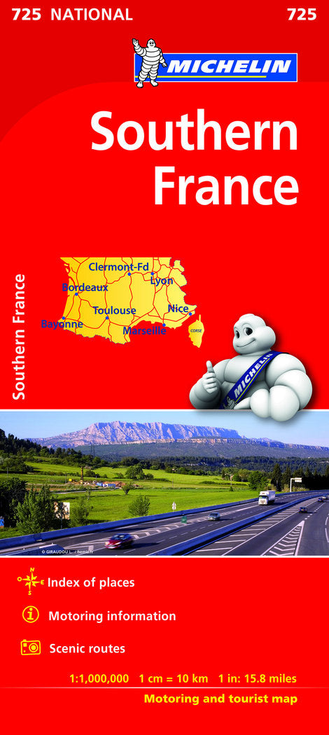 Mapa National Francia Sur, de Varios autores | portada del libro