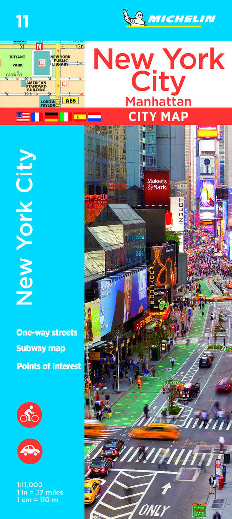 Plano New York City, Manhattan, de Varios autores | portada del libro