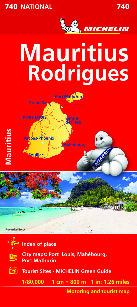 Mapa National Islas Mauricio, de Varios autores | portada del libro