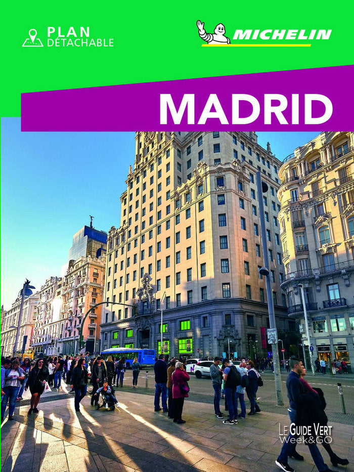 MADRID (LE GUIDE VERT - WEEK&GO), de MICHELIN | portada del libro