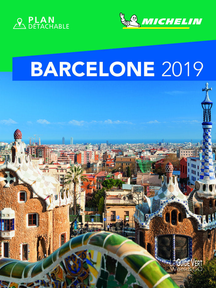 Barcelone (Le Guide Vert ), de MICHELIN | portada del libro