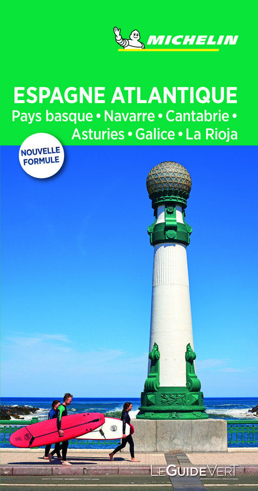 ESPAGNE DU NORD OUEST CôTE ATLANTIQUE (LE GUIDE VERT), de MICHELIN | portada del libro