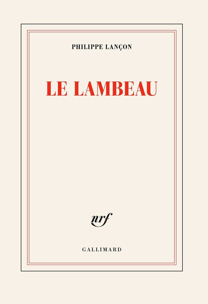 LE LAMBEAU, de PHILIPPE LANÇON | portada del libro