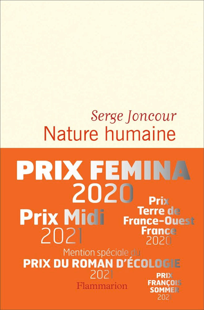 NATURE HUMAINE, de SERGE JONCOUR | portada del libro