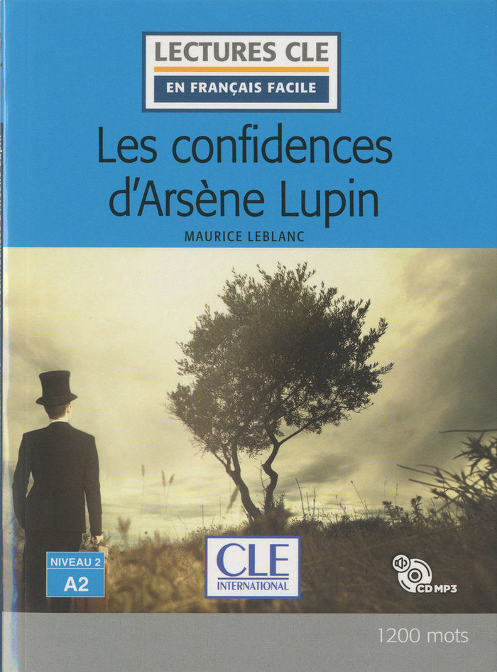 LES CONFIDENCIAS D'ARSèNE LUPIN - NIVEAU 2/A2 - LIVRE + CD, de VERNE, JULES | portada del libro